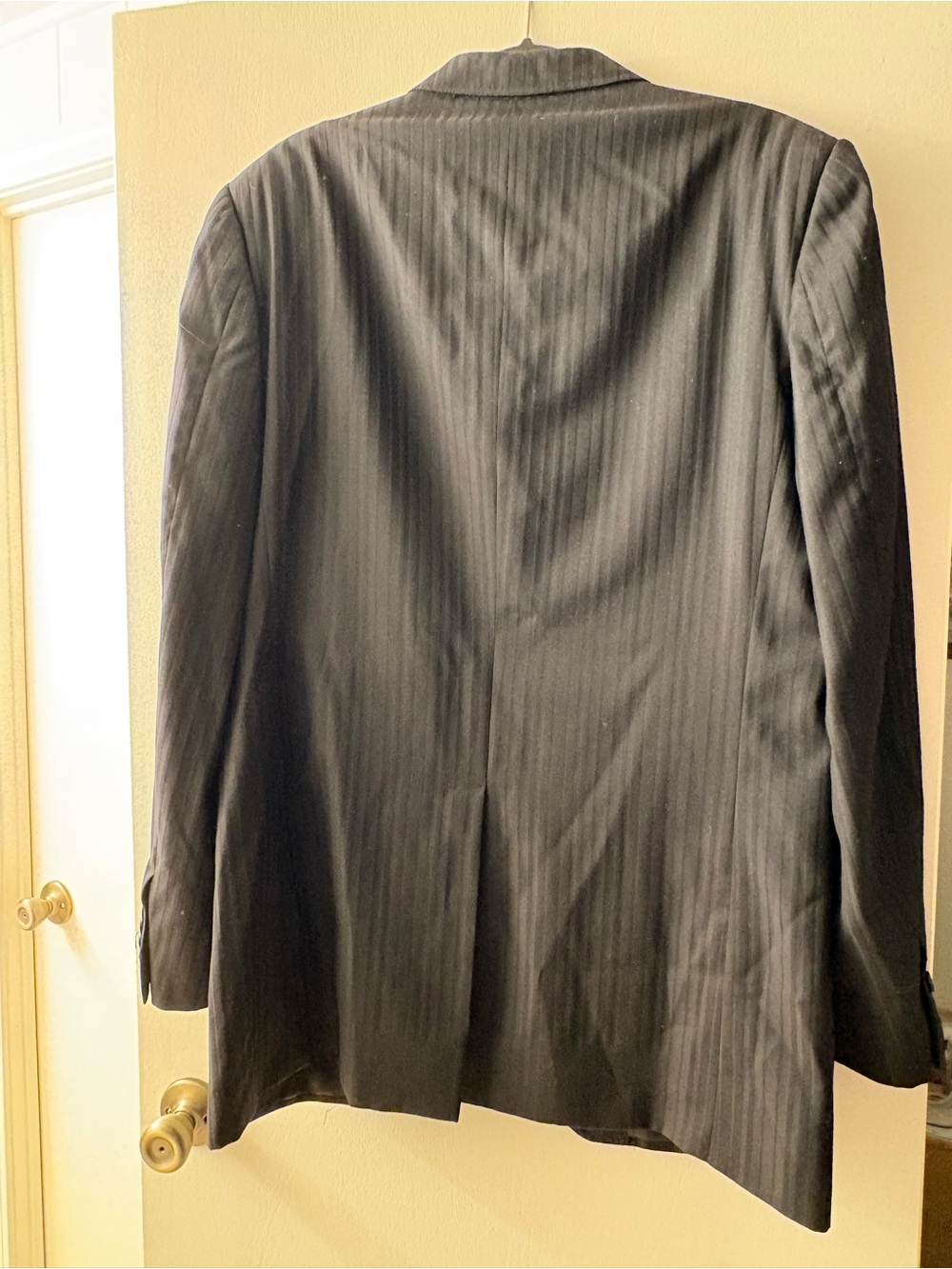 Dolce & Gabbana Black Virgin Wool Herringbone Blazer Sport Coat Size 52 Italy - Picture 7 of 12